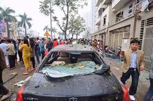 Vụ nổ lớn ở Văn Phú - Hà Đông, 4 người đã thiệt mạng