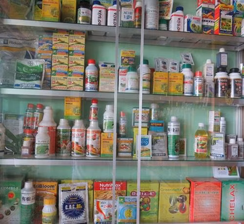 Loại bỏ thuốc bảo vệ thực vật chứa hoạt chất Chlorpyrifos Ethyl và Fipronil
