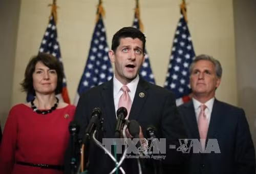 Ông Paul Ryan được bầu làm Chủ tịch Hạ viện Mỹ