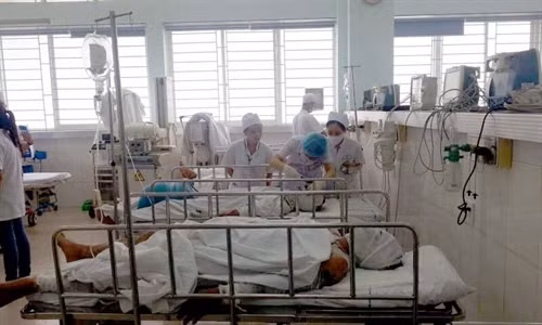 Hải Phòng: Nổ khí mê tan, 6 công nhân bị bỏng