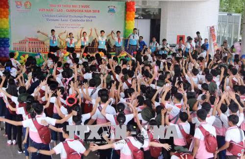 Khai mạc Trại hè thiếu nhi 3 nước Việt Nam, Lào, Campuchia