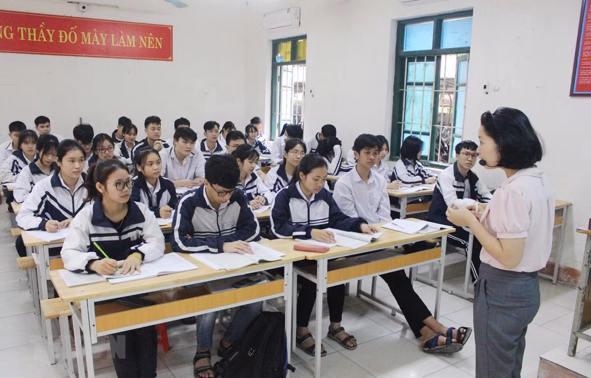 Dịch COVID-19: Hơn 13.500 học sinh lớp 12 của tỉnh Vĩnh Phúc trở lại trường học từ ngày 31/5/2021