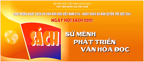 Ngày hội Sách 2021 có chủ đề "Sách - Sứ mệnh phát triển văn hóa đọc"