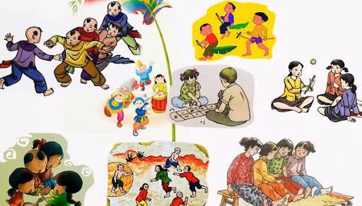 Phát hành bộ tem "Trò chơi dân gian" nhân dịp Tết thiếu nhi 1/6