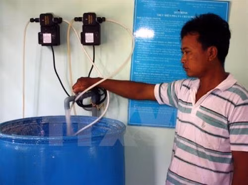 Đến năm 2020 có 70% người dân nông thôn Hậu Giang sử dụng nước sạch