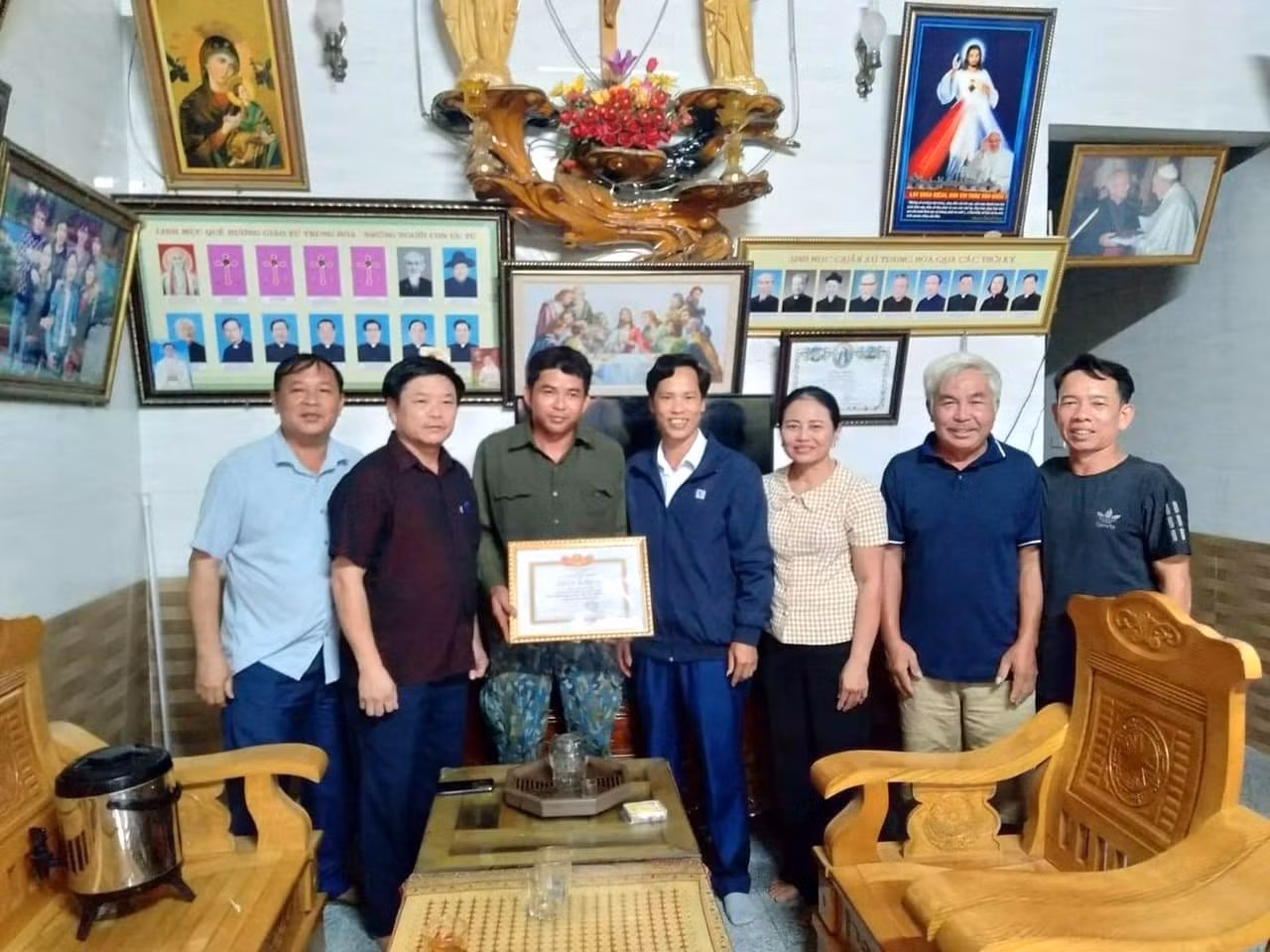 Nghệ An: Biểu dương tấm gương dũng cảm cứu người đuối nước trên sông Giăng