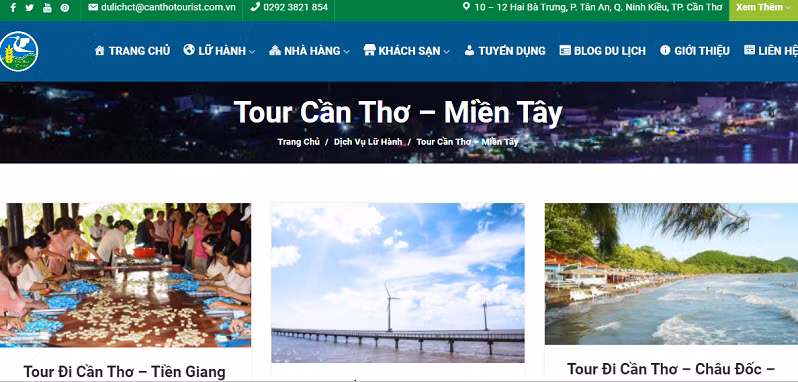 Du lịch Cần Thơ đẩy mạnh chuyển đổi số để phục hồi và phát triển