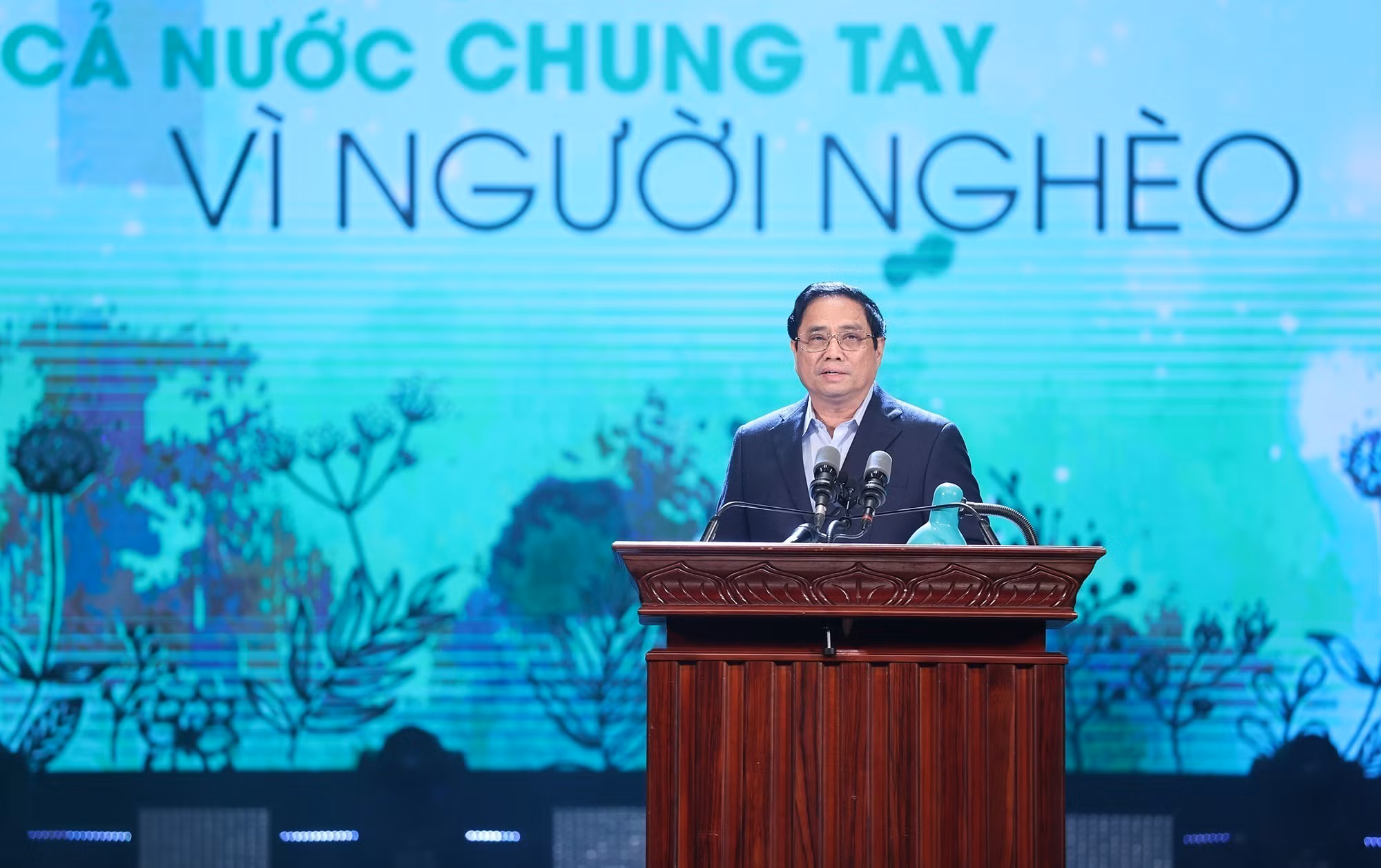 Thủ tướng Phạm Minh Chính: “Chung tay vì người nghèo” phải bằng những hành động cụ thể, thiết thực