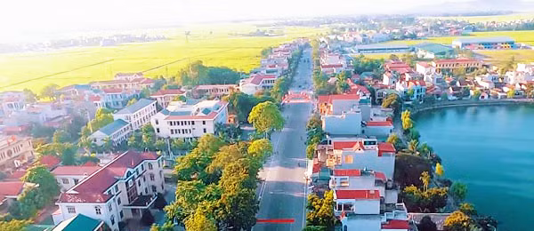 Huyện Thiệu Hóa đạt chuẩn nông thôn mới