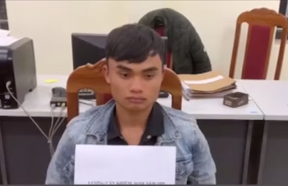 Đối tượng Lường Văn Khiêm. Ảnh: antv.gov.vn