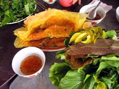 Bánh xèo miền đất nắng