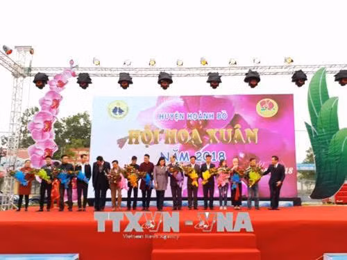 Quảng Ninh phát triển thương hiệu hoa Hoành Bồ