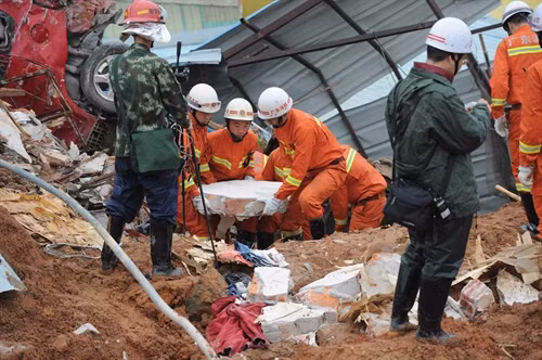 Thông tin mới nhất liên quan tới vụ lở đất ở Thâm Quyến