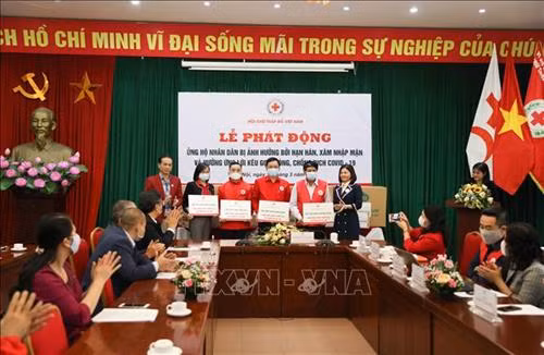 Kêu gọi ủng hộ nhân dân bị ảnh hưởng bởi hạn hán, xâm nhập mặn và phòng, chống COVID-19