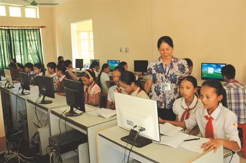 Ngân Sơn đẩy mạnh xã hội hóa giáo dục