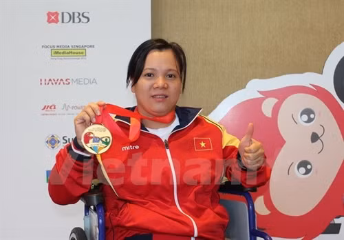 ASEAN Para Games 8: Cử tạ Việt Nam vượt chỉ tiêu huy chương vàng