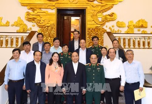 Thủ tướng Nguyễn Xuân Phúc làm việc với lãnh đạo tỉnh An Giang