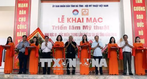 Triển lãm mỹ thuật Bắc miền Trung lần thứ 23 tại Hà Tĩnh