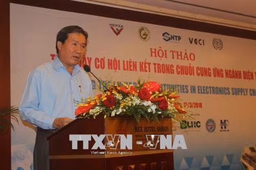 Thúc đẩy liên kết trong chuỗi cung ứng ngành điện tử