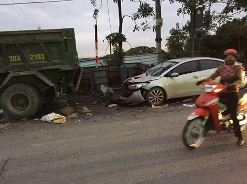 Tai nạn nghiêm trọng trên Quốc lộ 10, đoạn qua tỉnh Thái Bình