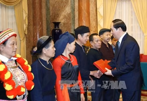 Chủ tịch nước Trần Đại Quang: Phải giải quyết hài hòa giữa bảo tồn, phát huy di sản văn hóa dân tộc với phát triển kinh tế - xã hội