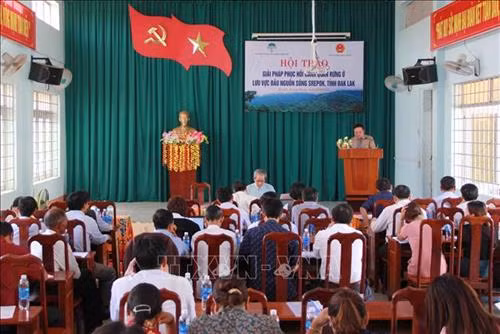 Phục hồi cảnh quan rừng gắn với cải thiện sinh kế lưu vực sông Sêrêpốk