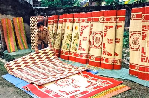 Tín dụng chính sách với làng nghề chiếu cói truyền thống