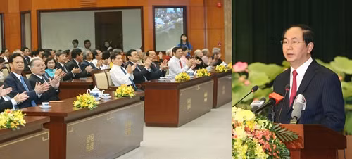 Kỷ niệm trọng thể 40 năm Ngày thành phố Sài Gòn - Gia Định chính thức vinh dự mang tên Chủ tịch Hồ Chí Minh