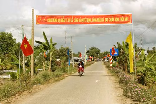 Trà Vinh đầu tư thực hiện chương trình mục tiêu quốc gia xây dựng nông thôn mới