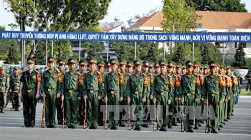 Bộ Tư lệnh Thành phố Hồ Chí Minh ra quân huấn luyện năm 2017