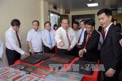 Cần giới thiệu giá trị Mộc bản Triều Nguyễn - di sản tư liệu thế giới đến bạn bè quốc tế
