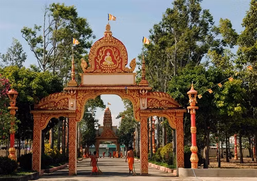 Chùa Xiêm Cán của người Khmer