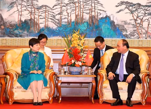 Hoạt động của Thủ tướng Nguyễn Xuân Phúc Trung Quốc