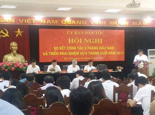 Ủy ban Dân tộc tập trung thực hiện 14 nhiệm vụ trọng tâm trong 6 tháng cuối năm 2017