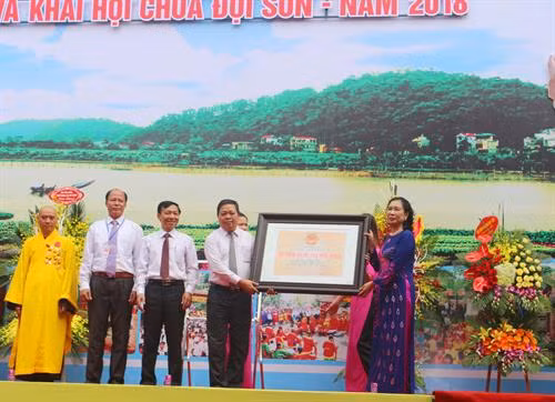 Chùa Đọi Sơn được công nhận là Di tích Quốc gia đặc biệt