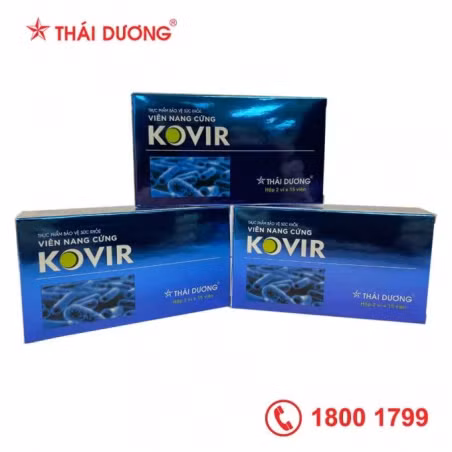 Viên nang Kovir. Nguồn:cand.com.vn 