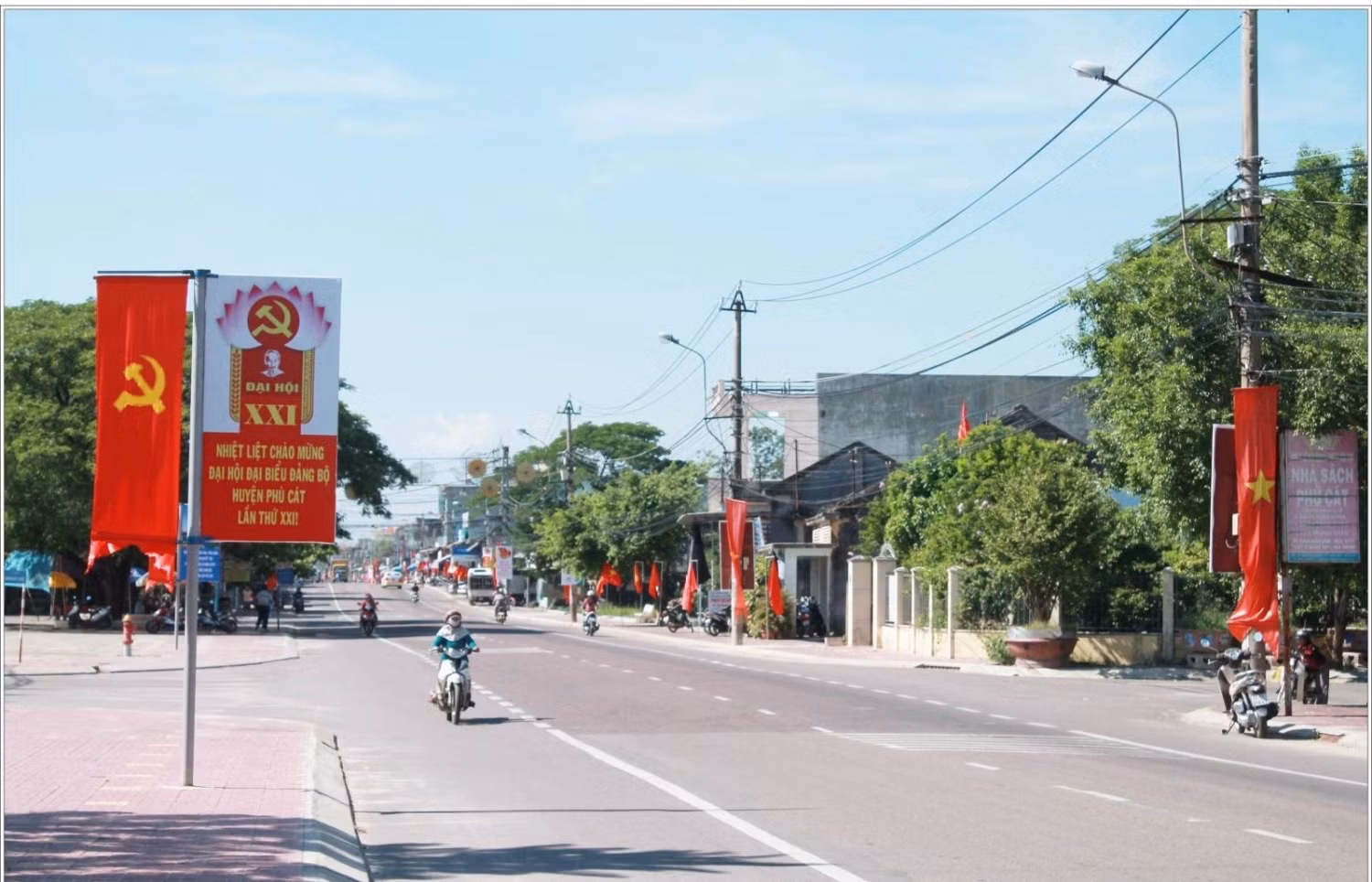 Đô thị Phù Cát hôm nay. Ảnh:phucat.binhdinh.gov.vn 