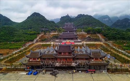 Trung tâm Văn hóa Phật giáo Tam Chúc sẵn sàng cho ngày khai mạc Đại lễ Phật đản Liên hợp quốc 2019