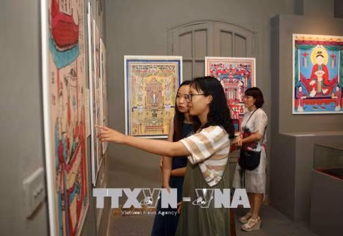 Triển lãm "Tranh dân gian Việt Nam" tại Hoàng thành Thăng Long