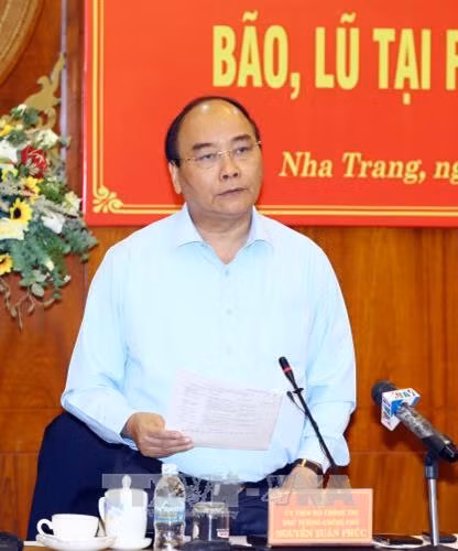 Khắc phục hậu quả cơn bão số 12 là nhiệm vụ chính trị của Khánh Hòa và Phú Yên
