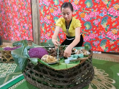 Pà mẳm - món ngon tròn vị của đồng bào Thái