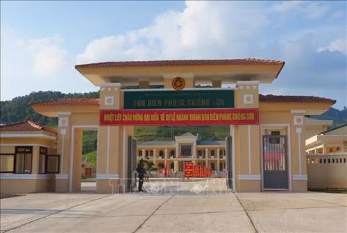 Sơn La: Khánh thành và bàn giao địa bàn, bổ sung nhiệm vụ Đồn Biên phòng Chiềng Sơn