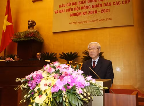 Tổng Bí thư Nguyễn Phú Trọng: Lựa chọn những người tiêu biểu, có đức, có tài, xứng đáng đại diện cho nhân dân