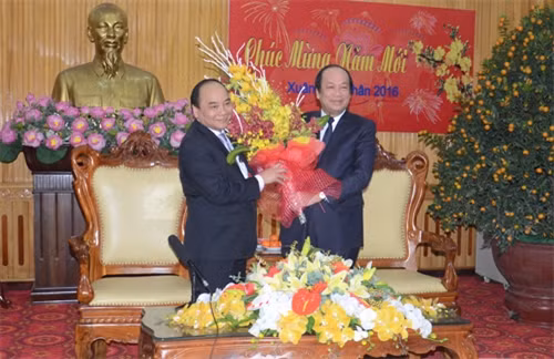 Phó Thủ tướng Nguyễn Xuân Phúc thăm và chúc Tết tỉnh Hà Nam
