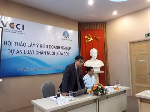 Lấy ý kiến doanh nghiệp về Luật Chăn nuôi (sửa đổi)