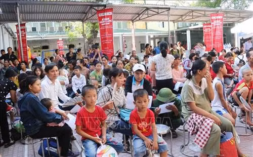 Hơn 3.000 trẻ em ở Nghệ An được khám sàng lọc bệnh tim bẩm sinh miễn phí