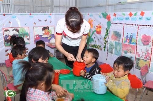Tăng số trẻ trong nhóm lớp mẫu giáo độc lập, tư thục nhằm tháo gỡ khó khăn cho địa phương