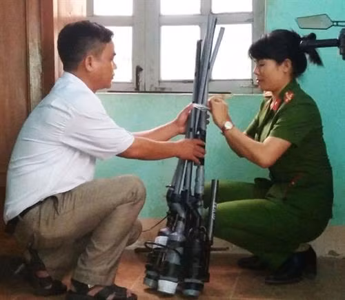 Hiệu quả bước đầu mô hình “thôn, buôn không có vũ khí, vật liệu nổ trái phép” ở Phú Yên