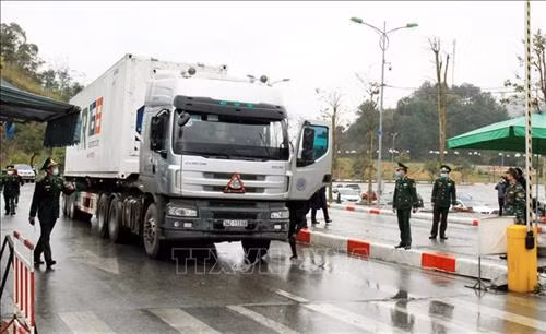 Lạng Sơn: Các cửa khẩu/cặp chợ biên giới tiếp tục dừng hoạt động