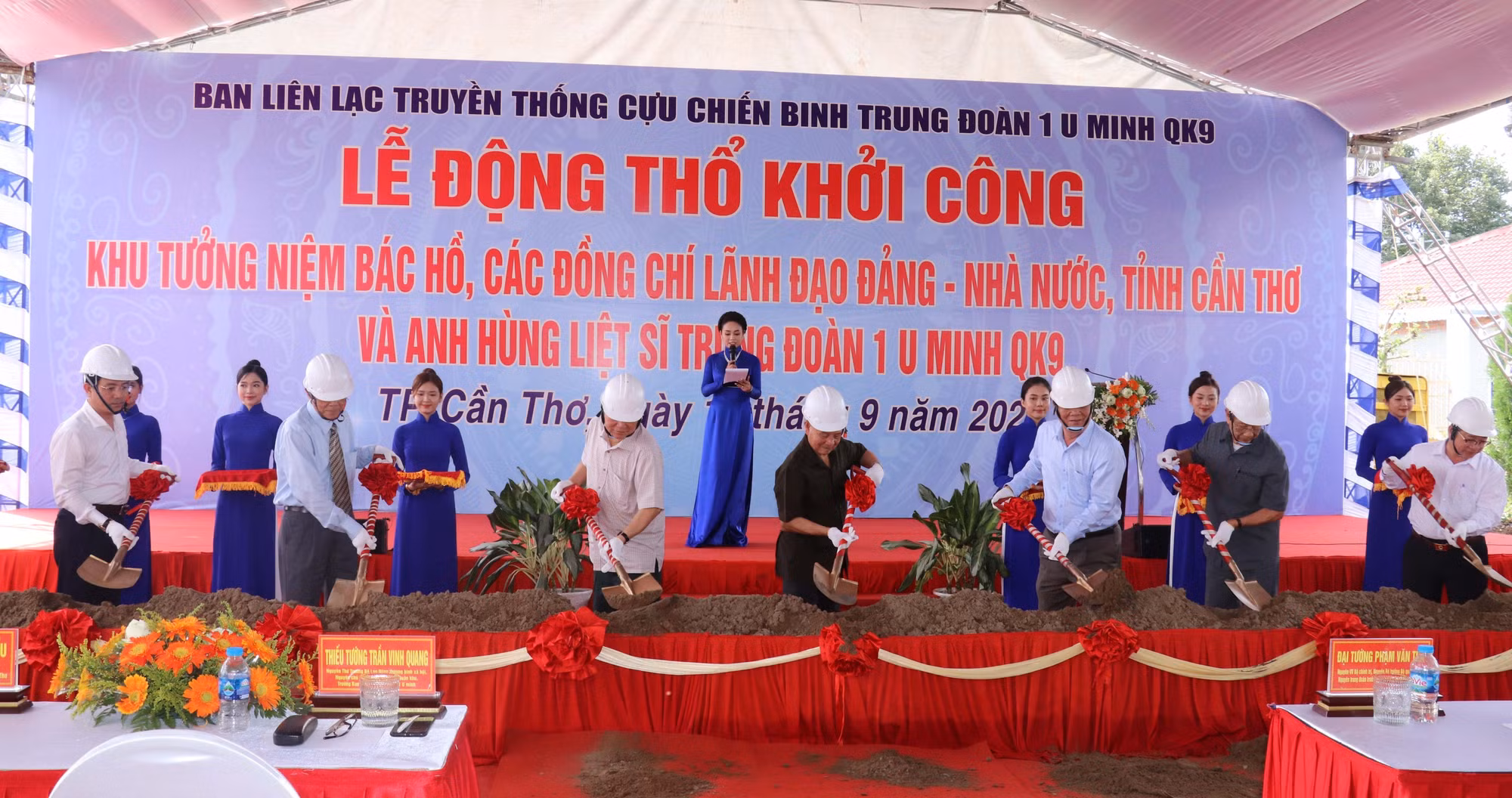 Cần Thơ: Xây dựng Khu tưởng niệm Bác Hồ, các đồng chí lãnh đạo Đảng, Nhà nước và Anh hùng liệt sỹ